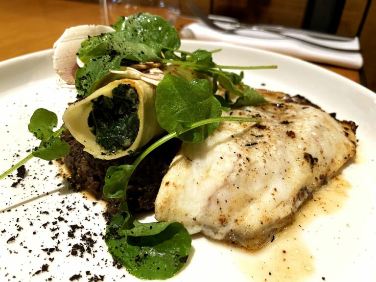 Turbot et cannelloni du restaurant Félicie, composer un plat à l'équilibre des saveurs